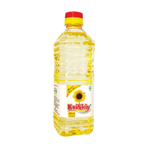 Krishiv Dewaxed Sunflower Oil, 500ml