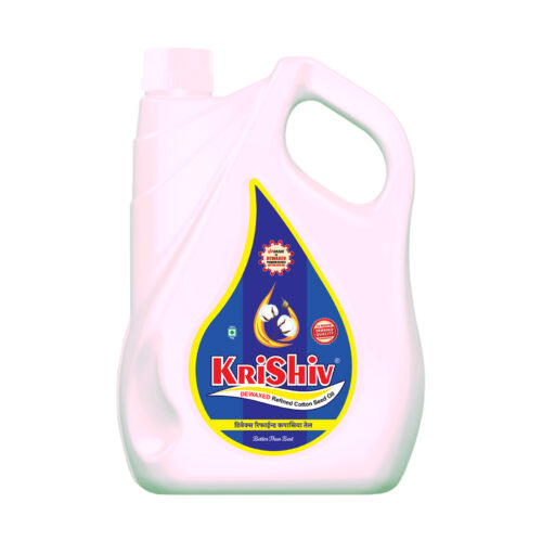 krishiv dewaxed cottonseed oil 5l